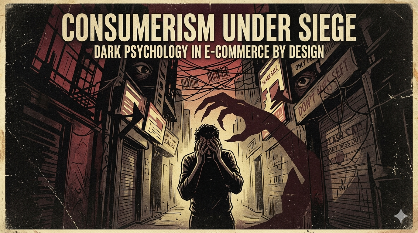 Consumerism under siege: dark psychology in e-commerce by design