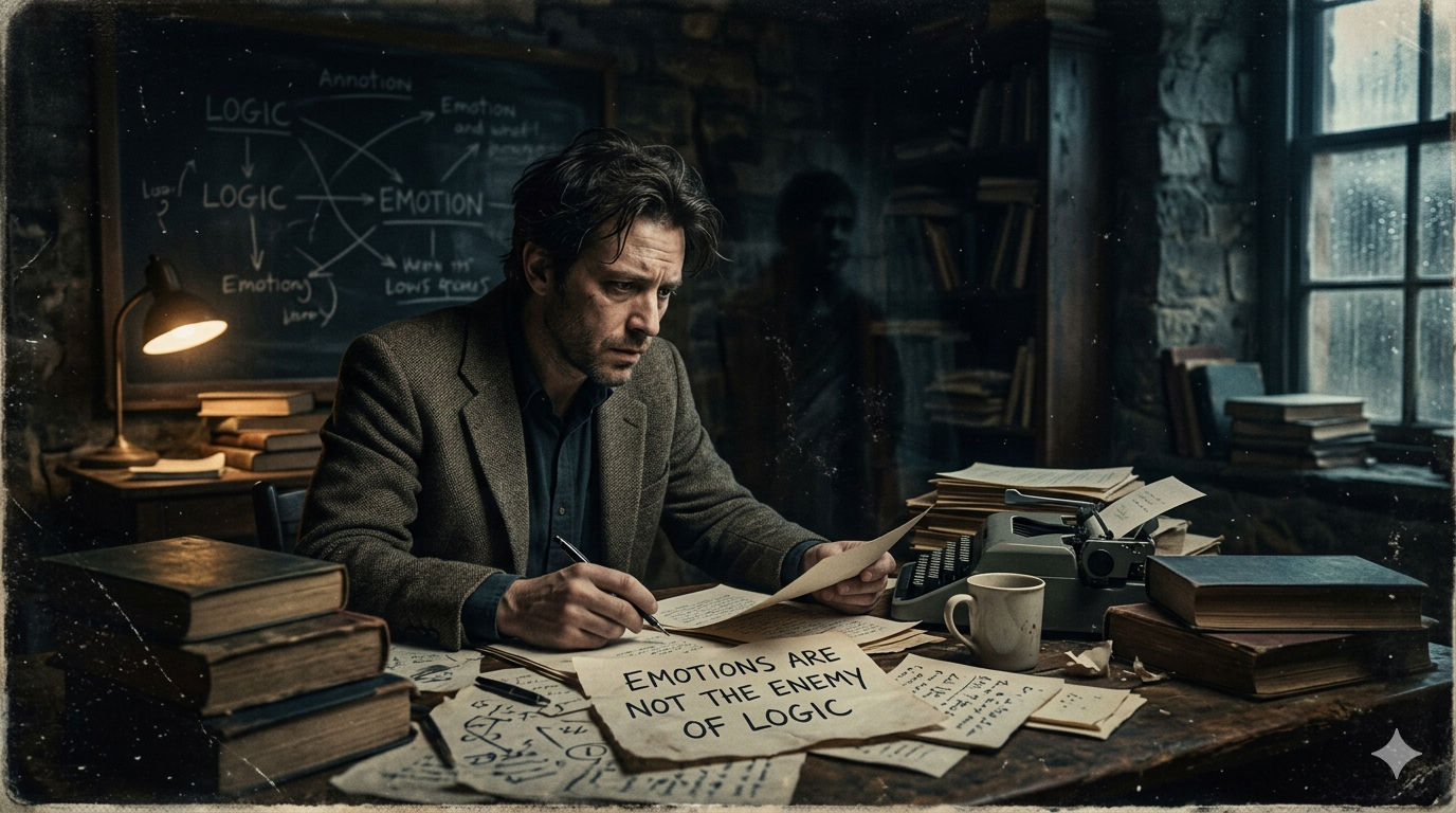 Emotions are not the enemy of logic