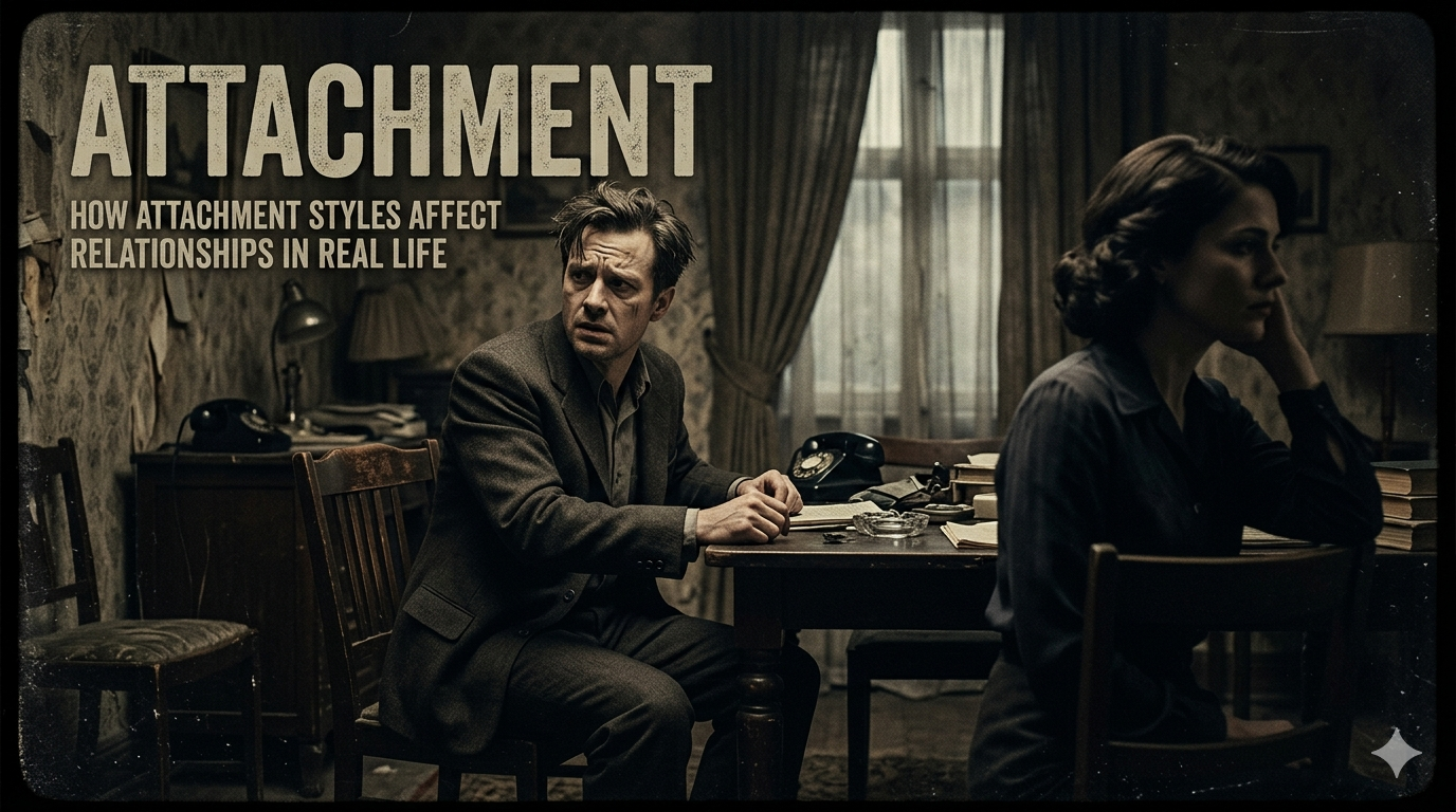 How attachment styles affect relationships in real life