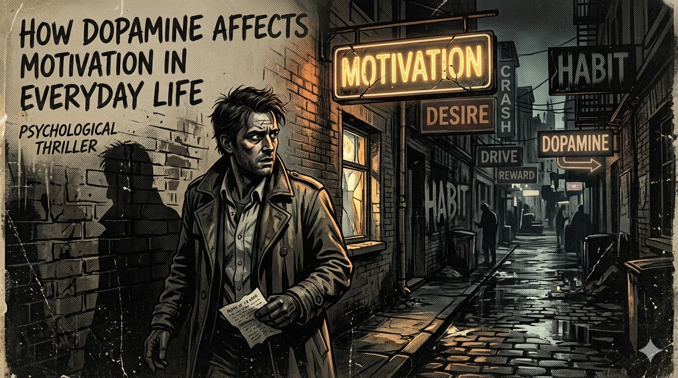 How dopamine affects motivation in everyday life