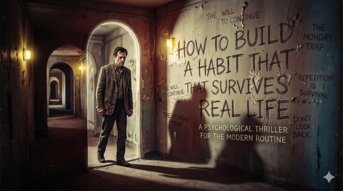 How to build a habit that survives real life