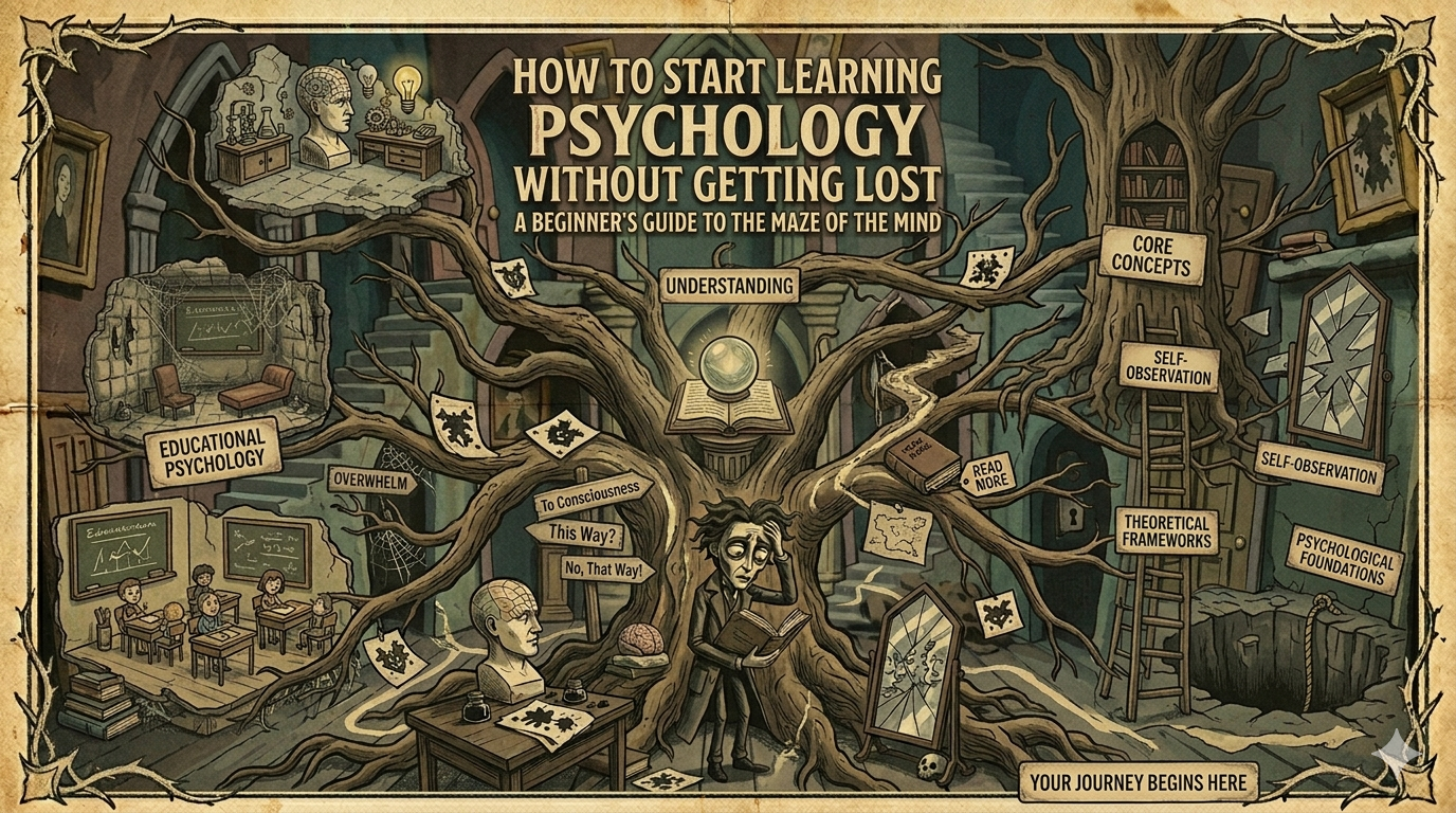 How to start learning psychology without getting lost