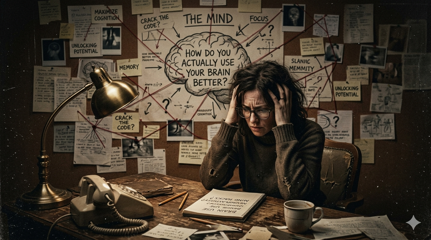 So, how do you actually use your brain better?