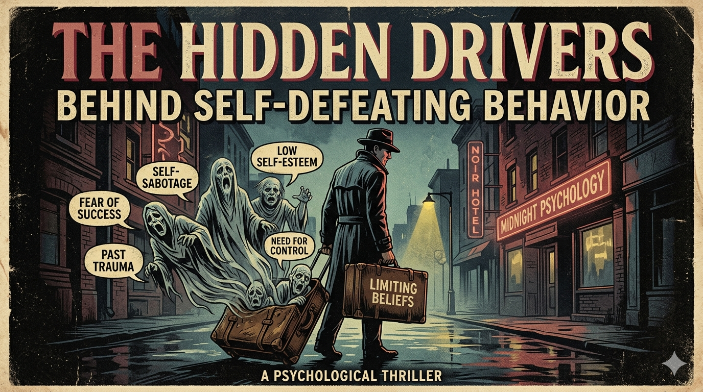 The hidden drivers behind self-defeating behavior