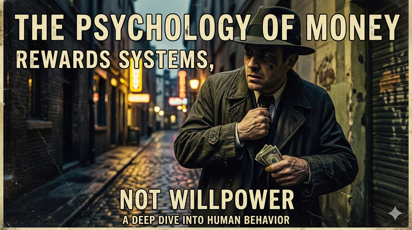 The psychology of money rewards systems, not willpower