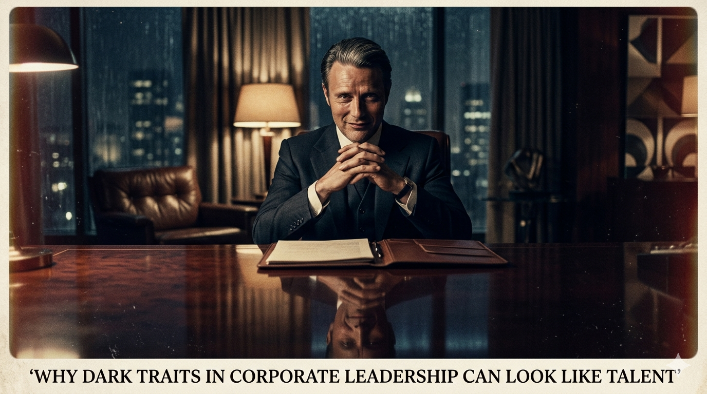Why dark traits in corporate leadership can look like talent