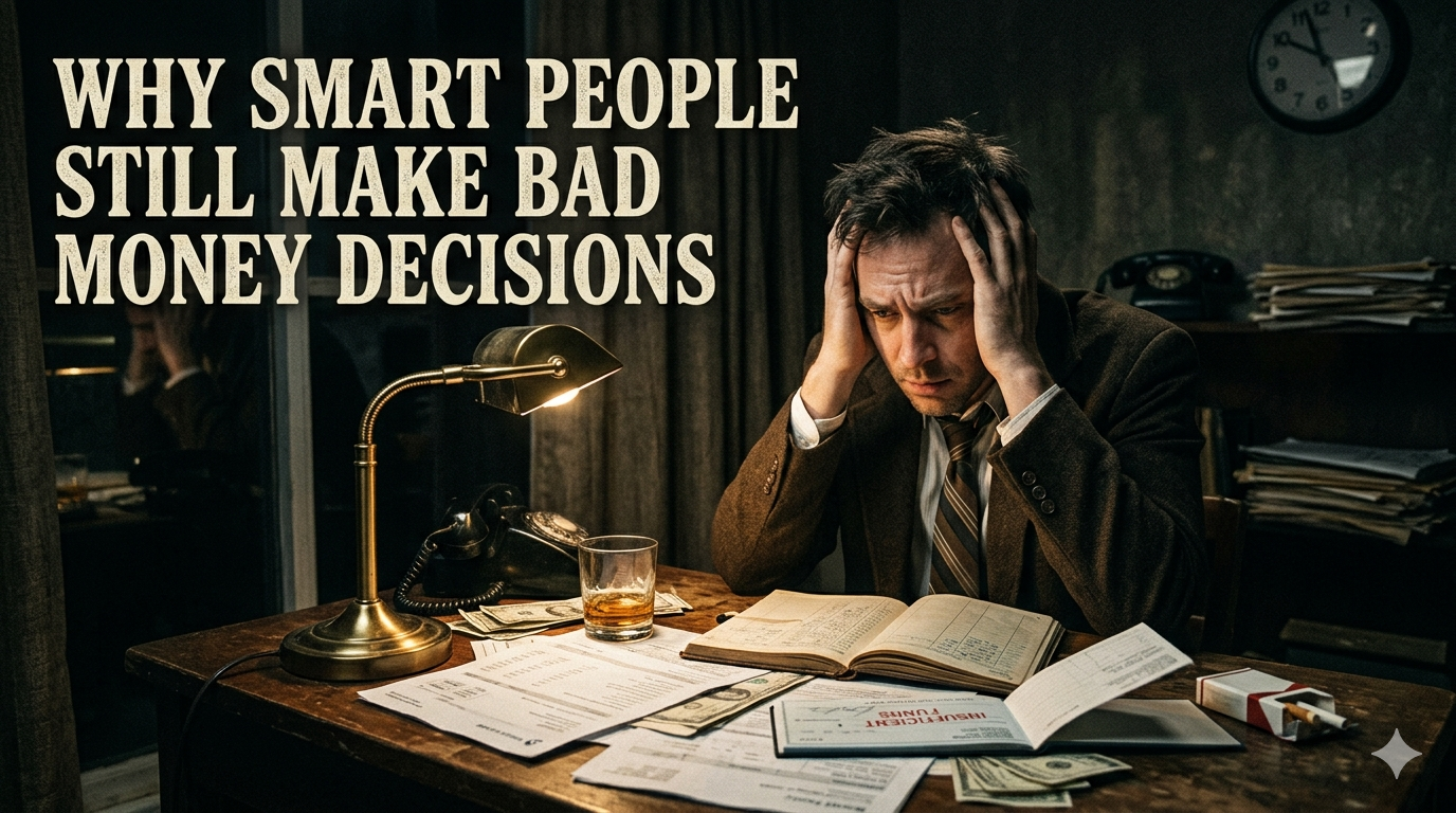 Why smart people still make bad money decisions