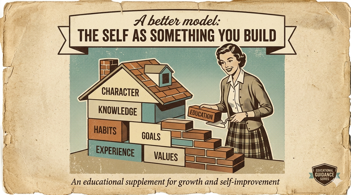 A better model: the self as something you build